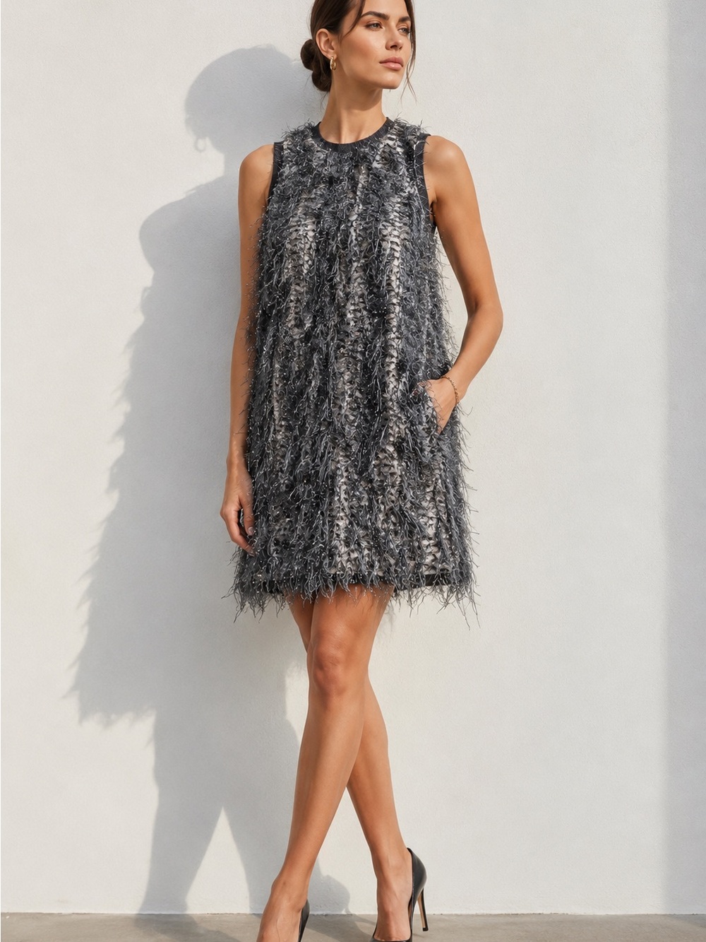 Made in Italy-Luxury Designer D. Exterior Dress size M